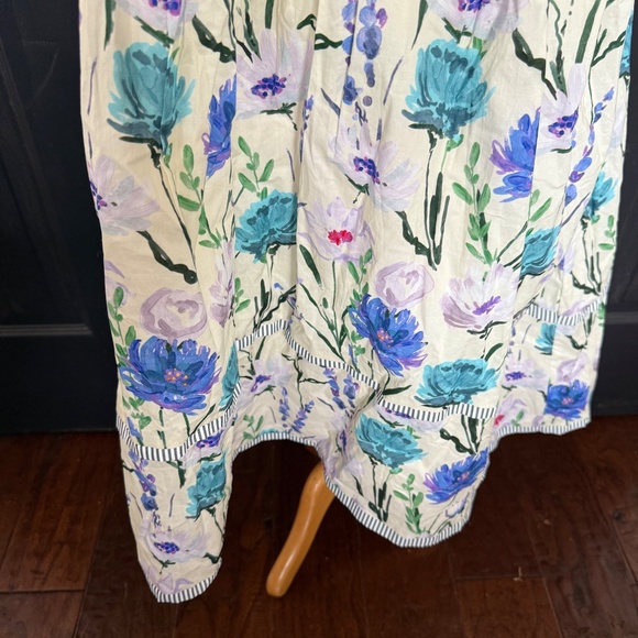 NWOT Umgee Floral Print Puff Sleeve Mini Dress - Picture 7 of 13